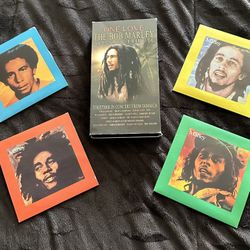 Bob Marley 4 CD Songs Of Freedom + 1 DVD One Love - All For One Great Price Preowned No Scratches SHIPPING ONLY 