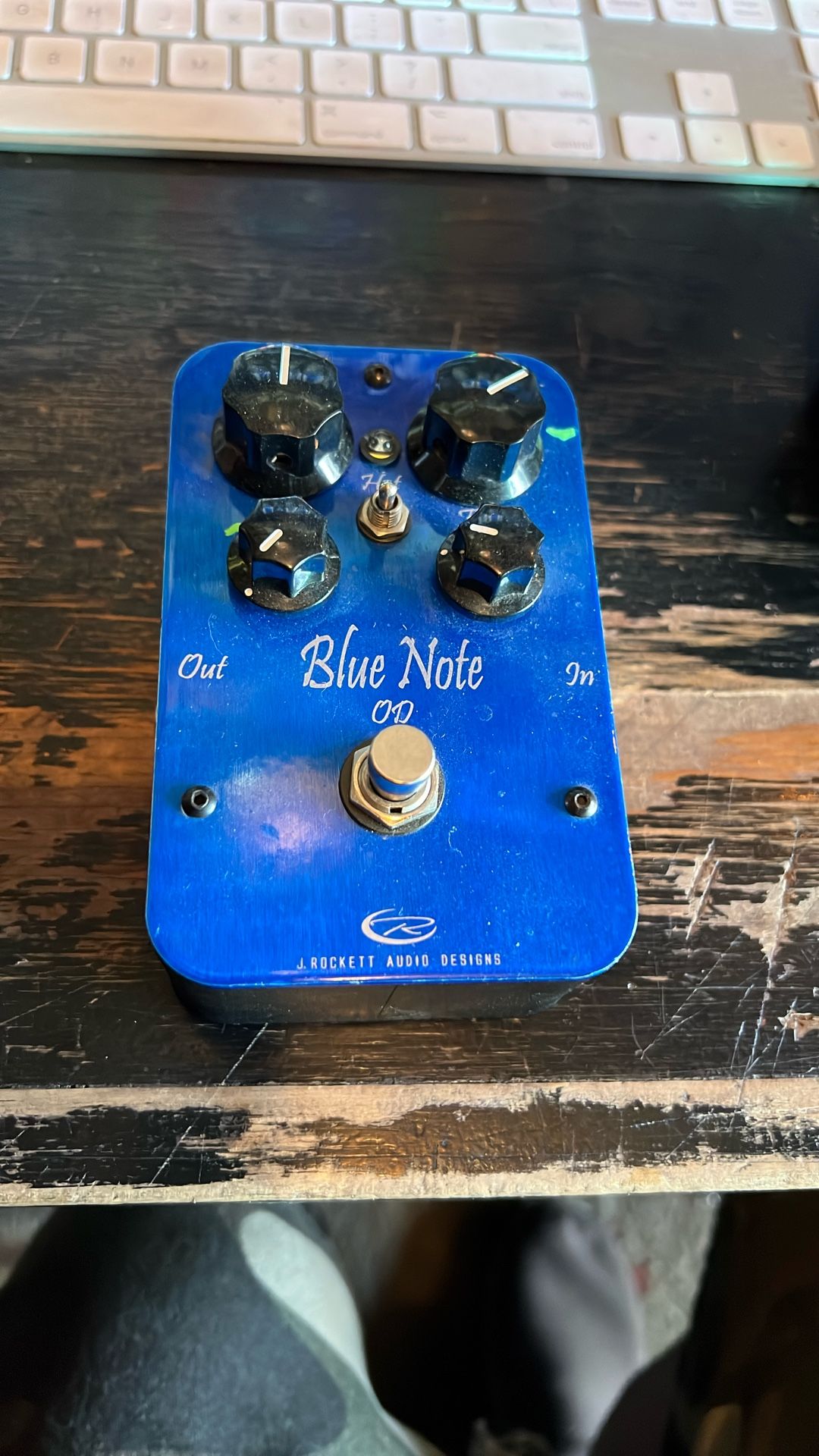 J Rocket Blue Note Overdrive Pedal