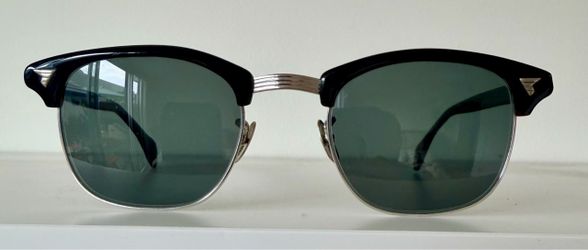 Vintage American Optical Sirmont White Gold-Filled — Malcolm X Style