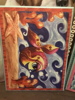 Wall art - bathroom decor