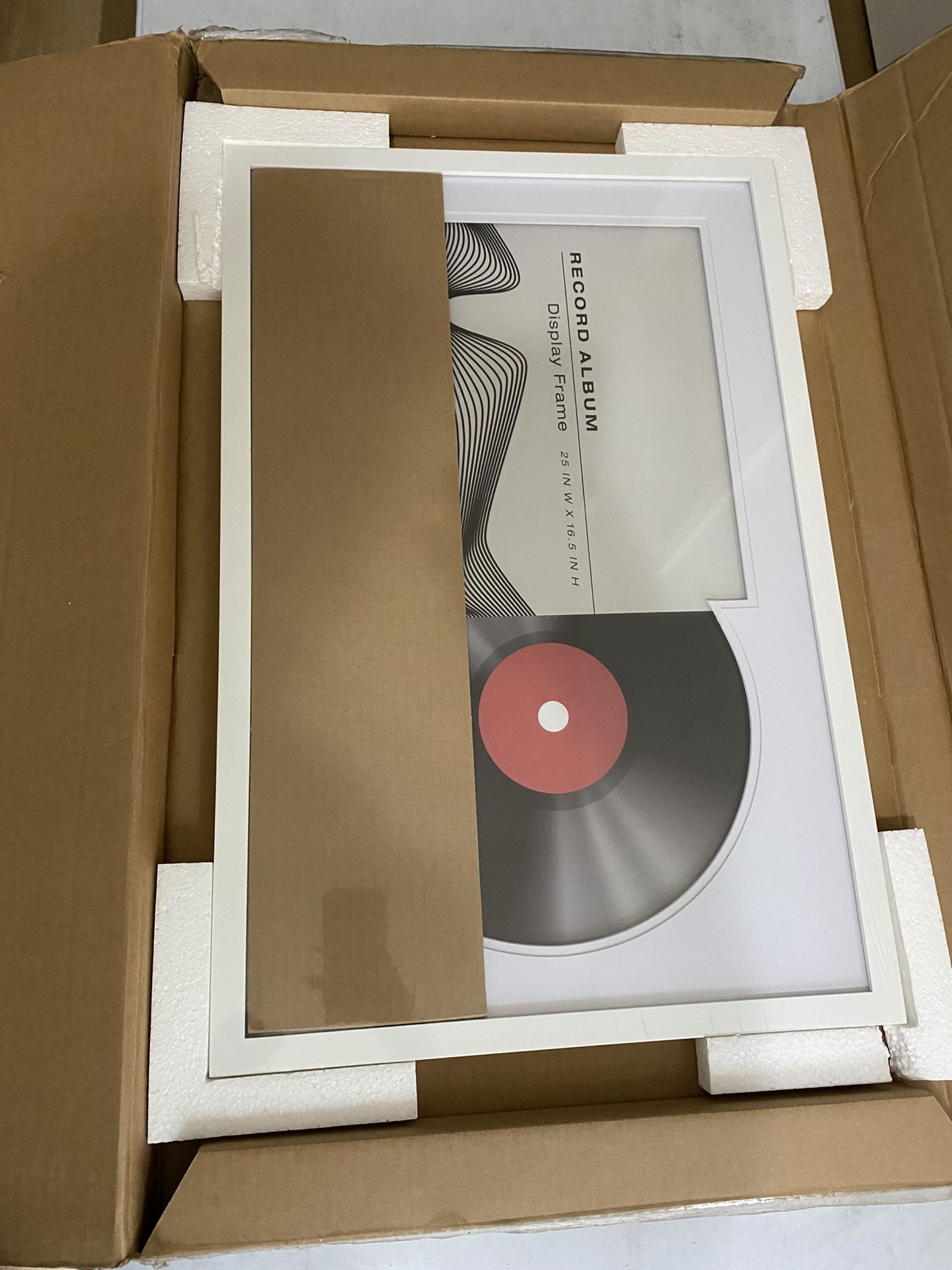 Record Album Display Frame