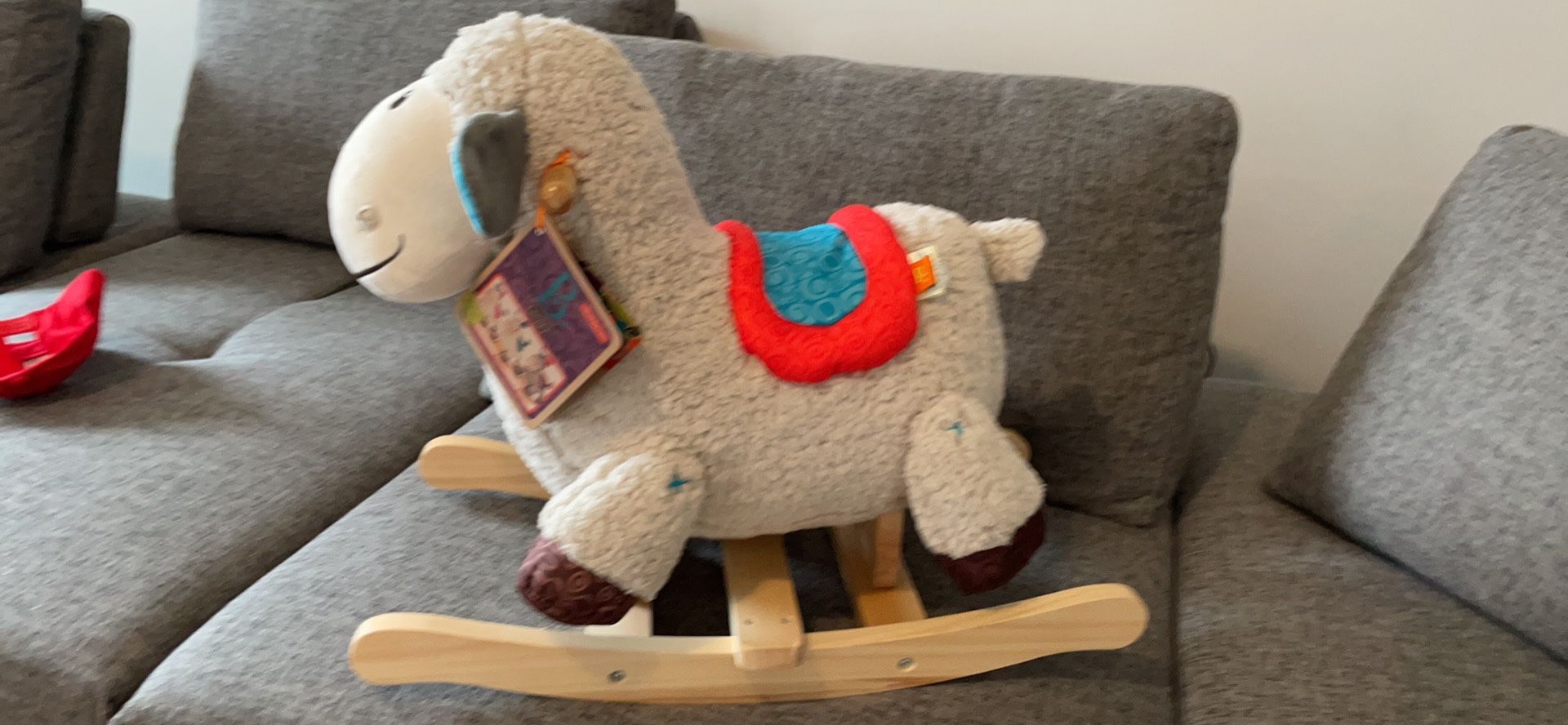 Loopsy Wooden Rocking Sheep
