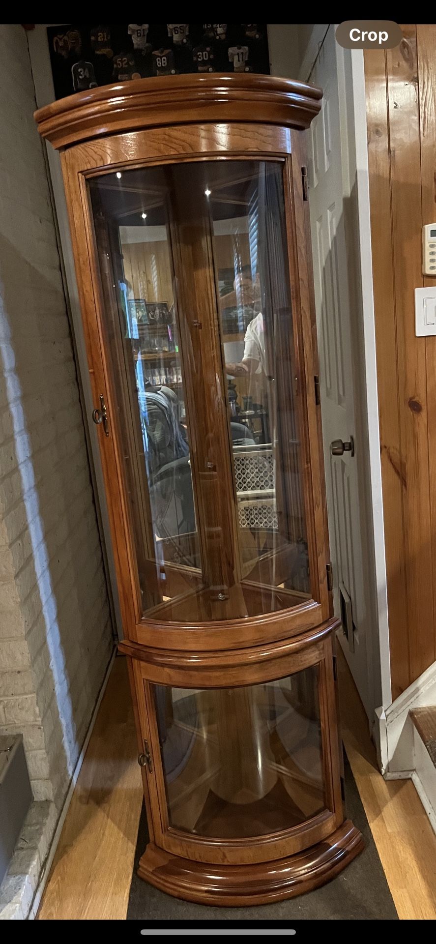 Pulaski Corner Curio Cabinet