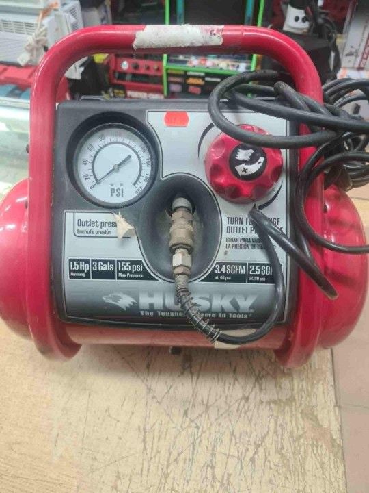 Husky Trim Plus 3-Gal. Portable Electric Air Compressor, H1503TP-R