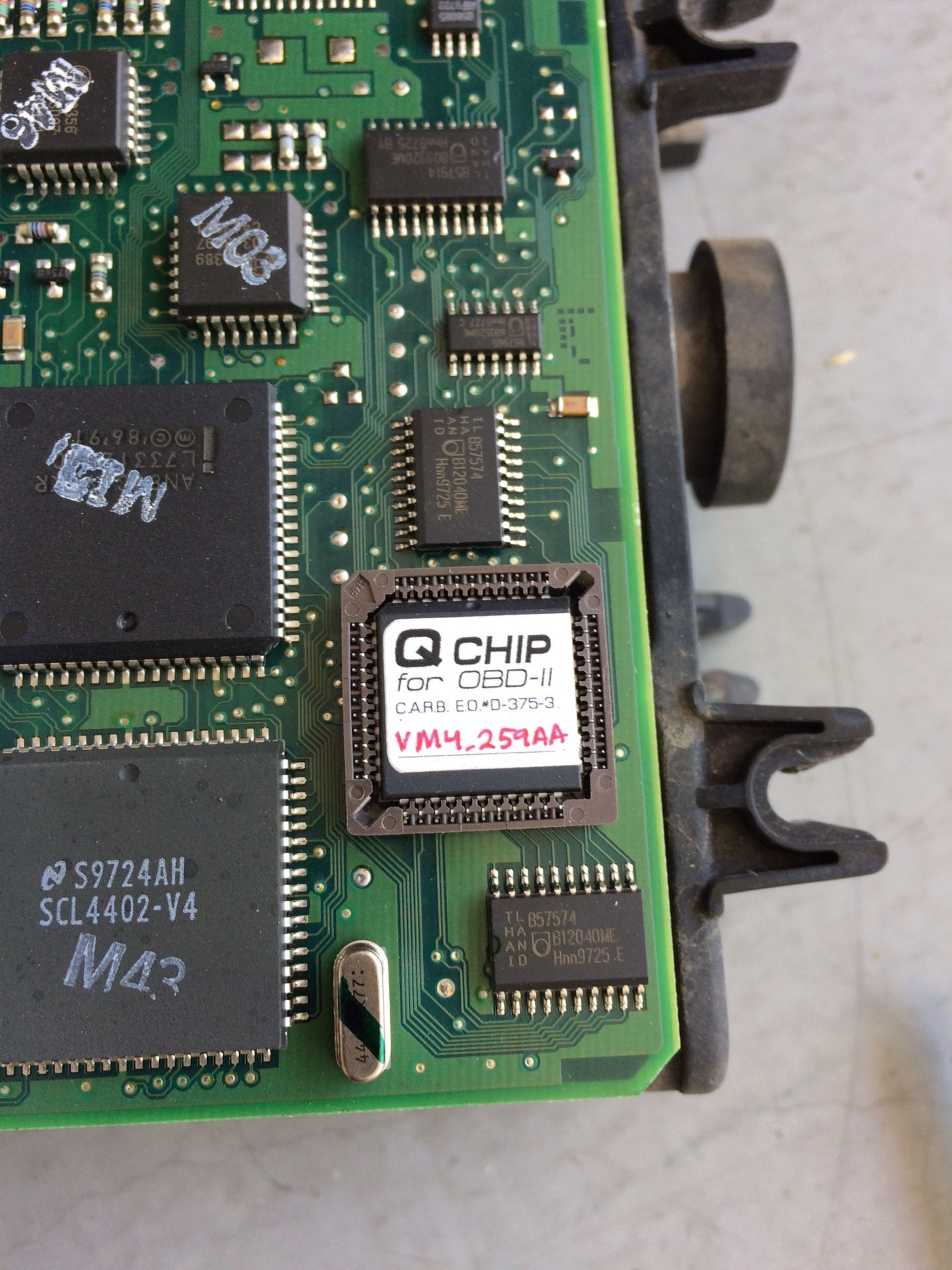Autotech Q chip for vw Volkswagen mkIII obdII aba 2.0 liter. 259AA ecu chip mk3