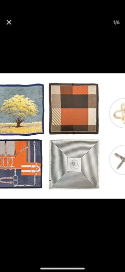 4pcs silk scarf gift set（with buckle）