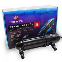 Coralife Turbo Twist 6X UltraViolet Sterilizer 18W