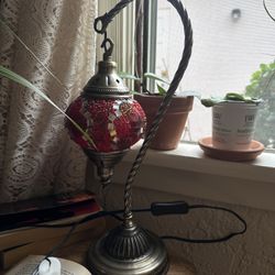 Turkish Lamp Red Color 