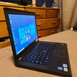 Excellent 13 inch Lenovo Laptop Computer With Intel Core i5 Proccesor With Windows 10 With Office Programs