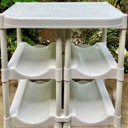 Bottle Buddy System, Four Storage Shelves For 3 & 5 Gal. Bottles Of Water