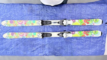 Junior skis (3 sets) 2 with poles.