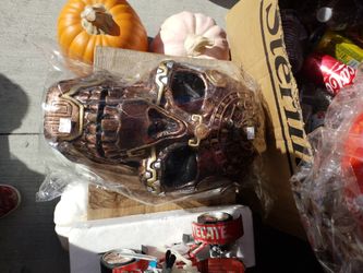 Skull Cerámica Coin Bank