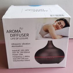 Aroma Diffuser Ultrasonic Vibration Atomization