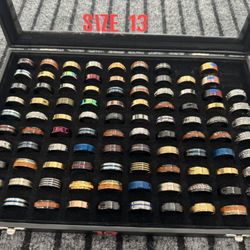 Men’s rings - size 13 - $10 each ring