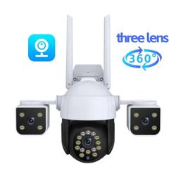 Camera de wifi outdoor security camera security equipment alarm closed-circuit television camera