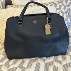 Coach Purse/ Navy Blue