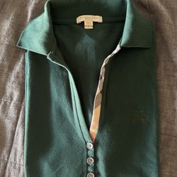 Burberry Brit Women Polo Shirt Size S