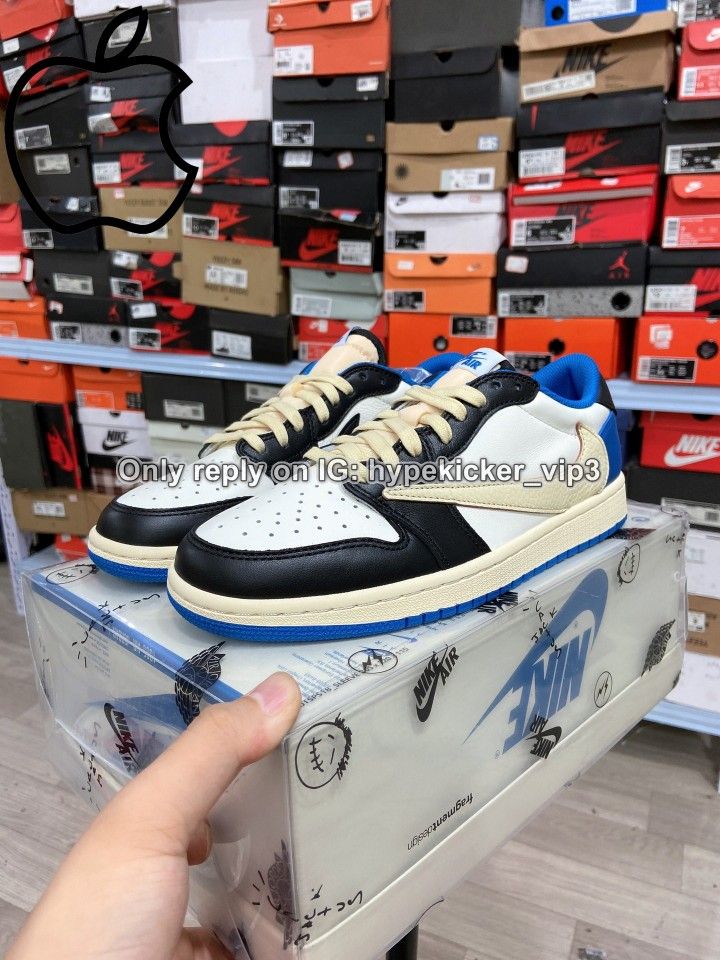 Jordan 1 Low Fragment x Travis Scott All Sizes Available