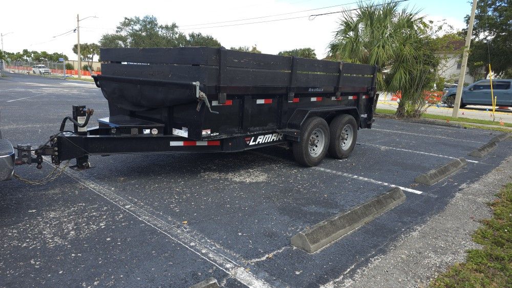 14ft Dump Trailer
