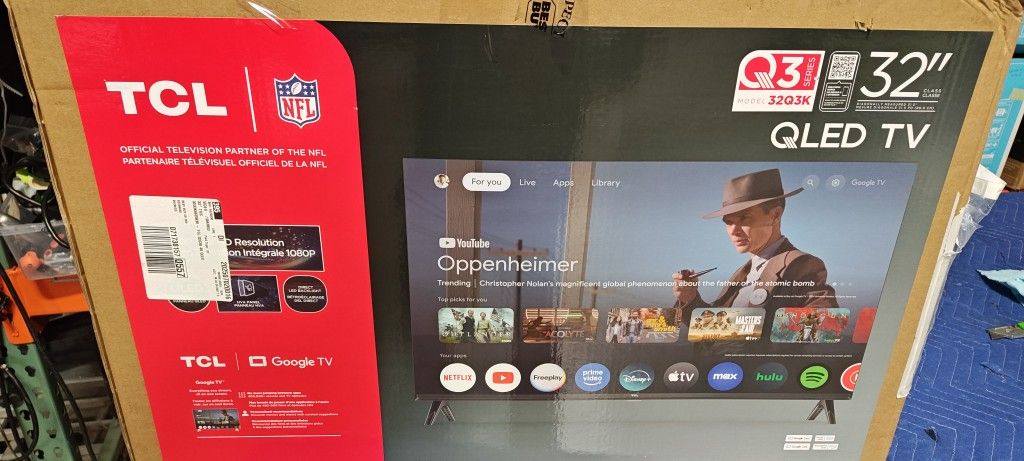 TV TCL QLED 32" GOOGLE SMART 