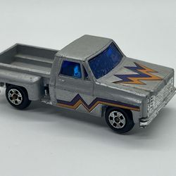 Super Speed Wheels Grey Chevy Stepside Pickup Truck Authentic Scale Models 1:64
