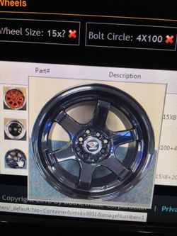 Smaller rims for Nissan Versa Honda Fit etc