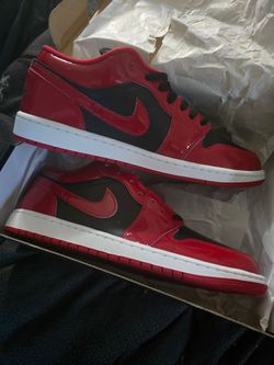 AJ 1 new red/black size 11
