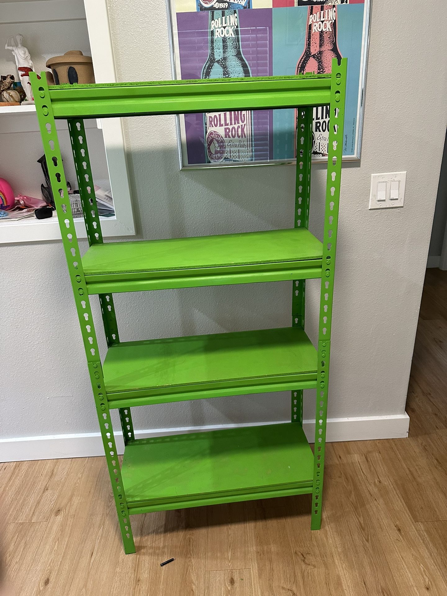 Lime Green Shelf