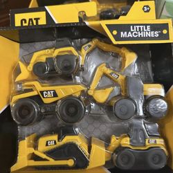 Set Of 5 Construction Machines