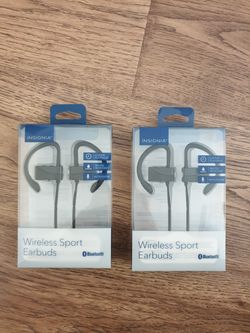 ( Lot of 2 ) Insignia Bluetooth Headset Wireless