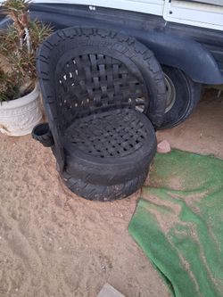 Handmade Recycled Tire Chair