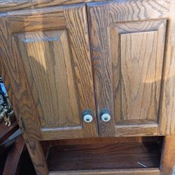 Wooden Medicine Cabinet $30