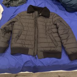 Banana Republic Bomber coat.