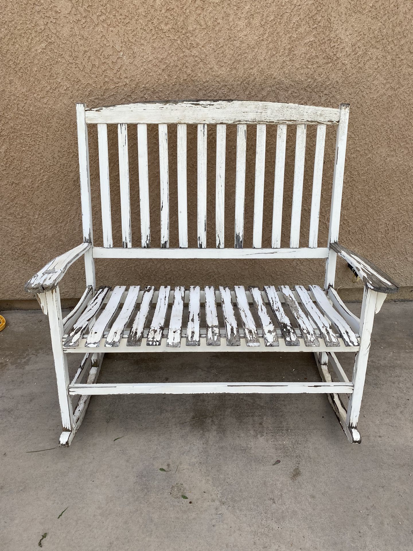 Vintage Antique Rocking Chair Rickety Distressed Farmhouse