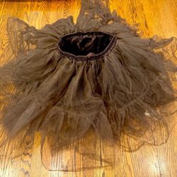 Chocolate Brown Tutu Adult Size w Built In Slip for Dance or Halloween Costume