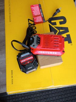 Craftsman 20V Lithium-Ion Battery and Charger
