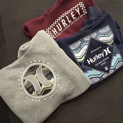 Hurley Hooded Sweatshirts Size Youth XL