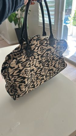 Duffle print bag