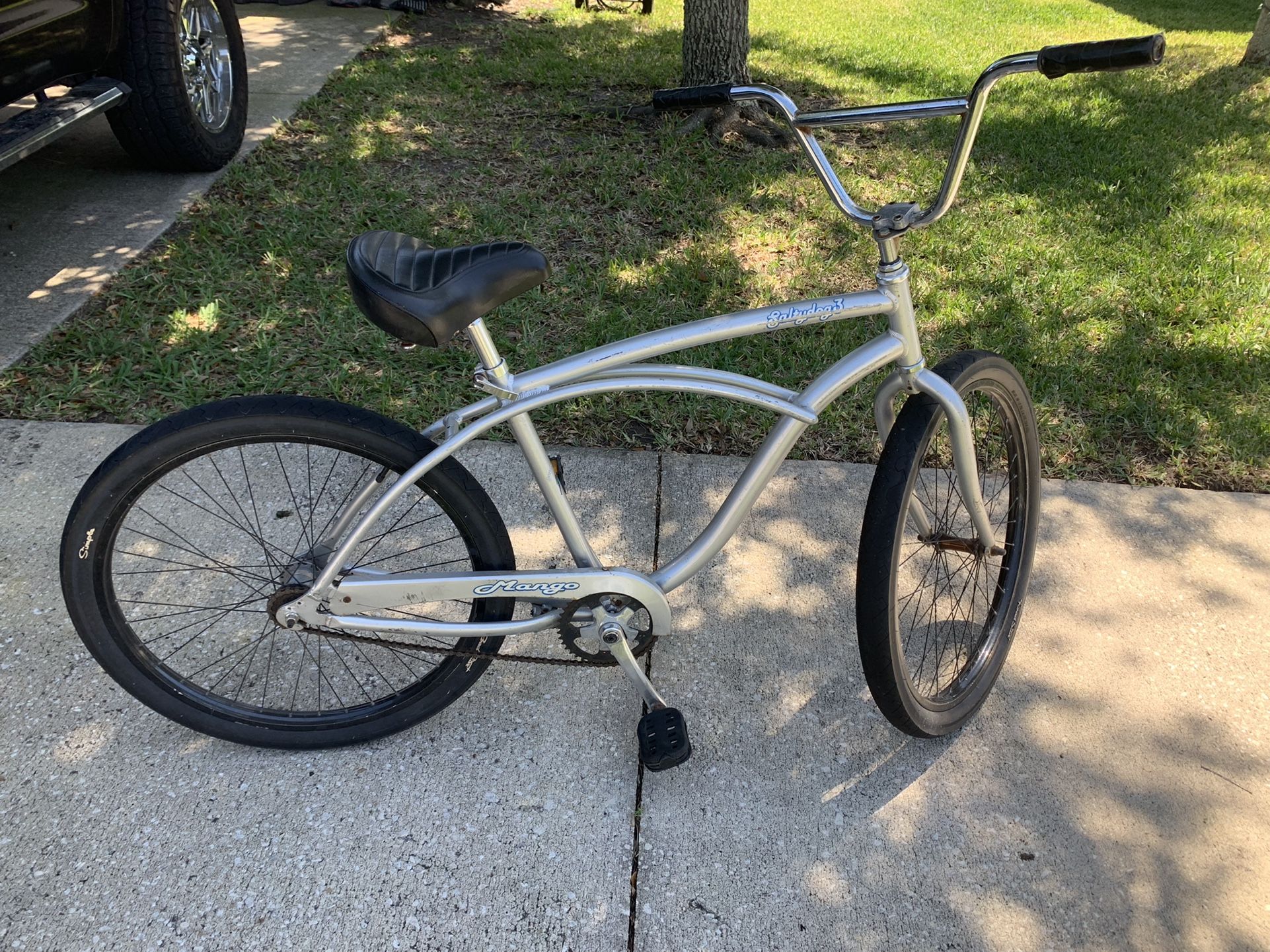 Mens 26” Mango Salty Dog . Beach Cruiser . Firm Price .