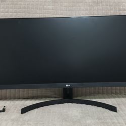 29 Inch Extra wide LG monitor. 