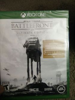 Star Wars Battlefront ultimate edition for Xbox One