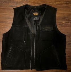 Harley Davidson Real Leather Vest XXL
