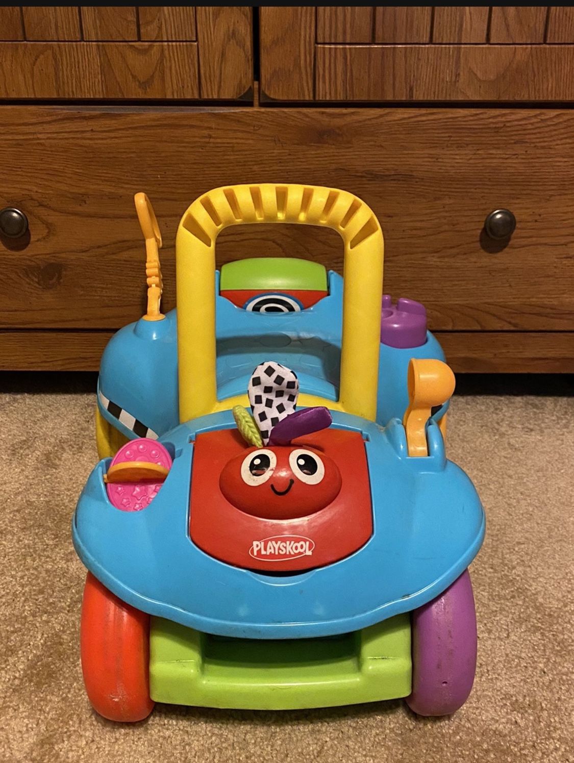 Playskool Step Start Walk 'n Ride Active 2-in-1 Ride-On and Walker Toy for Toddlers and Babies 9 Months and Up