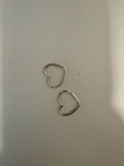 Pandora heart earrings