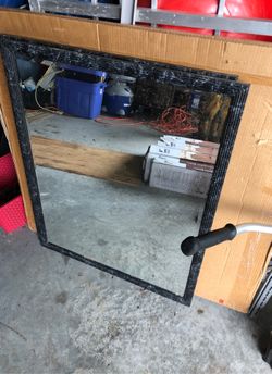 Three beveled glass mirrors great condition