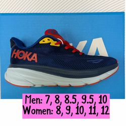 Hoka unisex shoes, Clifton 9, new