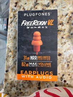 Plugfones FreeReign VL Earplugs with Audio