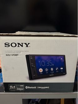 Sony Touchscreen Radio