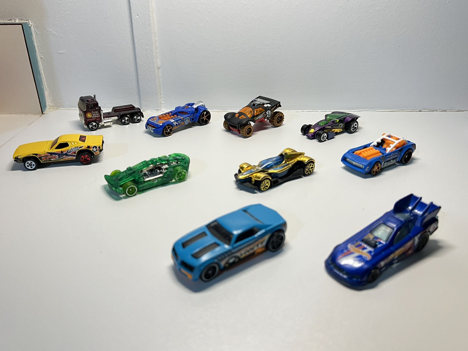 Hot Wheels Mattel Vintage Lot 10 pieces