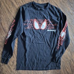 GOAT CREW Miles Morales Marvel Long Sleeve T-Shirt Size Small